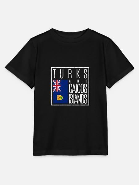 Turks- und Caicosinseln - Stanley/Stella Kinder T-Shirt MINI CREATOR - Schwarz