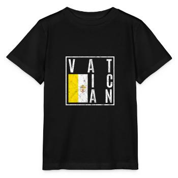 Vatican - T-shirt bio MINI CREATOR Stanley/Stella Enfant - noir - Devant - Mikhail (115cm)