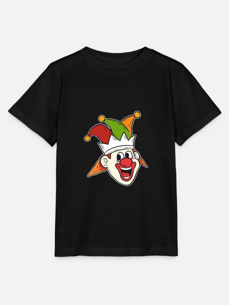 Happy Clown Akrobat Gift - Stanley/Stella Kinder T-Shirt MINI CREATOR - Schwarz