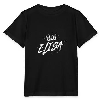 TEST ELISA - T-shirt bio MINI CREATOR Stanley/Stella Enfant - noir - Devant - Mikhail (115cm)