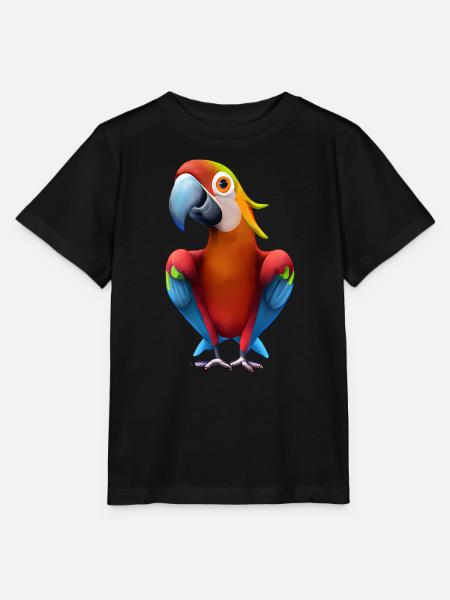 Macaw - Stanley/Stella Kinder T-Shirt MINI CREATOR - Schwarz