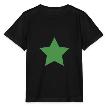 Star green - Stanley/Stella MINI CREATOR Kids’ T-Shirt - black - Front - Mikhail (115cm)