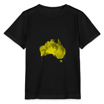 australien - Stanley/Stella Kinder T-Shirt MINI CREATOR  - Schwarz - Vorne - Mikhail (115cm)