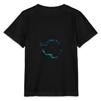 Pôle Sud de l’Antarctique - T-shirt bio MINI CREATOR Stanley/Stella Enfant - noir - Devant - Mikhail (115cm)