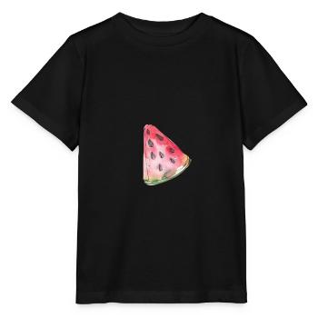 Watermelon - Stanley/Stella MINI CREATOR Kids’ T-Shirt - black - Front - Mikhail (115cm)