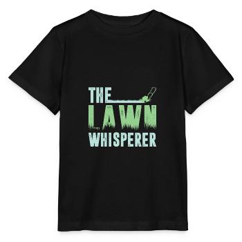Funny Lawn Mowing The Lawn Whisperer - Stanley/Stella MINI CREATOR Kids’ T-Shirt - black - Front - Mikhail (115cm)