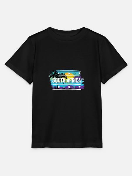 South Africa - Stanley/Stella Kinder T-Shirt MINI CREATOR - Schwarz