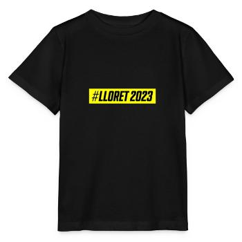 Lloret de Mar 2023 - T-shirt bio MINI CREATOR Stanley/Stella Enfant - noir - Devant - Mikhail (115cm)
