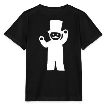 Schornsteinfeger  - Stanley/Stella Kinder T-Shirt MINI CREATOR  - Schwarz - Vorne - Mikhail (115cm)