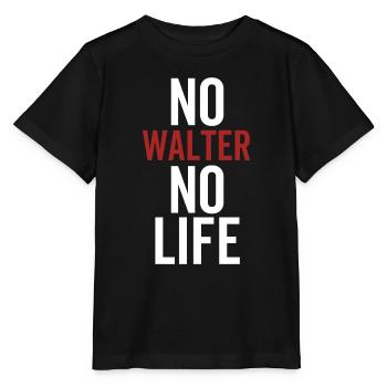 Pas de Walter Pas de vie - T-shirt bio MINI CREATOR Stanley/Stella Enfant - noir - Devant - Mikhail (115cm)