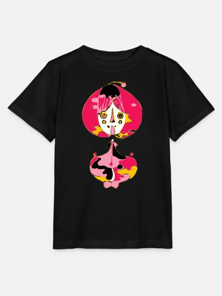 Lydia die unwirkliche Frau - Stanley/Stella Kinder T-Shirt MINI CREATOR  - Schwarz
