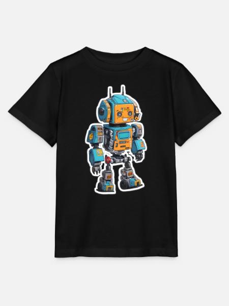 Niedliches Design für Technikliebhaber - Stanley/Stella Kinder T-Shirt MINI CREATOR - Schwarz
