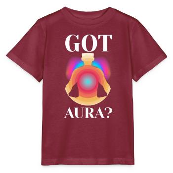 Got Aura Trendy Viral - Stanley/Stella MINI CREATOR Kids’ T-Shirt - burgundy - Front - Kain (125cm)