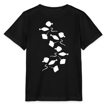 meer / unter wasser / meeresleben - Stanley/Stella Kinder T-Shirt MINI CREATOR  - Schwarz - Vorne - Mikhail (115cm)