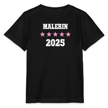 Malerin 2025 Neuer Job Arbeit Ausbildung Lehre - Stanley/Stella Kinder T-Shirt MINI CREATOR  - Schwarz - Vorne - Mikhail (115cm)