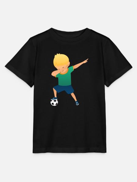 Soccer Boy Dab Dance - Stanley/Stella Kinder T-Shirt MINI CREATOR - Schwarz