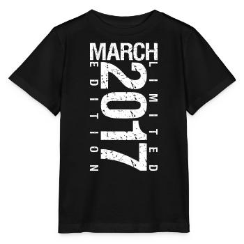 March 2017 March Anniversary March 2017 - Stanley/Stella MINI CREATOR Kids’ T-Shirt - black - Front - Mikhail (115cm)