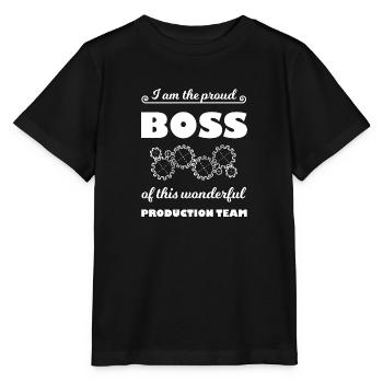 The Production Team - Stanley/Stella MINI CREATOR Kids’ T-Shirt - black - Front - Mikhail (115cm)