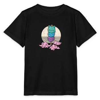 Mochi Mochigome Japan Japanische Küche - Stanley/Stella Kinder T-Shirt MINI CREATOR  - Schwarz - Vorne - Mikhail (115cm)