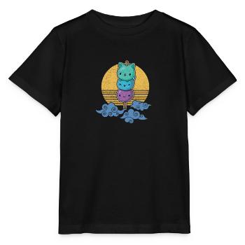 Mochi Mochigome Japan Japanische Küche - Stanley/Stella Kinder T-Shirt MINI CREATOR  - Schwarz - Vorne - Mikhail (115cm)