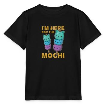 Japanische Küche Dessert Mochigome Mochi - Stanley/Stella Kinder T-Shirt MINI CREATOR  - Schwarz - Vorne - Mikhail (115cm)