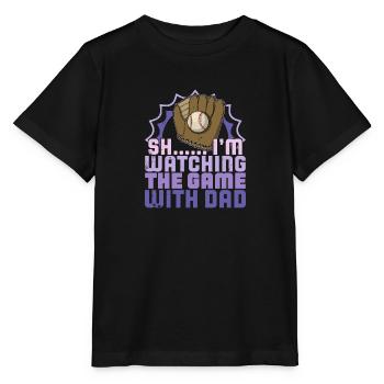 Gants Balle Baseball Bat USA Dire - T-shirt bio MINI CREATOR Stanley/Stella Enfant - noir - Devant - Mikhail (115cm)