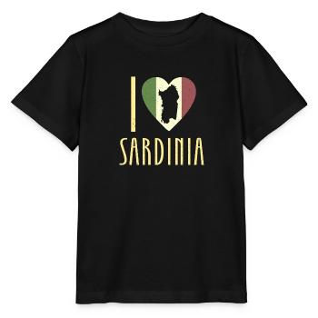 Italie Eté Méditerranée Sardaigne Bella - T-shirt bio MINI CREATOR Stanley/Stella Enfant - noir - Devant - Mikhail (115cm)