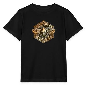 Antike Geschichte Aram Aramäer Syrien Osten - Stanley/Stella Kinder T-Shirt MINI CREATOR  - Schwarz - Vorne - Mikhail (115cm)