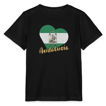 Halbinsel Spanien Andalusien Sevilla Granada - Stanley/Stella Kinder T-Shirt MINI CREATOR  - Schwarz - Vorne - Mikhail (115cm)
