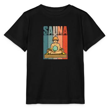 Sento Dampf Badehaus Spa Japan Tradition - Stanley/Stella Kinder T-Shirt MINI CREATOR  - Schwarz - Vorne - Mikhail (115cm)