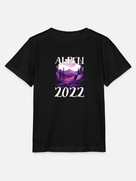 Alpen 2022 - Stanley/Stella Kinder T-Shirt MINI CREATOR - Schwarz