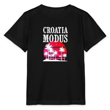 Mode Croatie - T-shirt bio MINI CREATOR Stanley/Stella Enfant - noir - Devant - Mikhail (115cm)