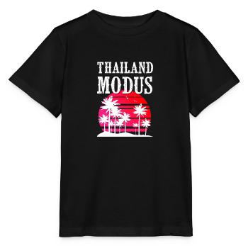 Mode Thaïlande - T-shirt bio MINI CREATOR Stanley/Stella Enfant - noir - Devant - Mikhail (115cm)