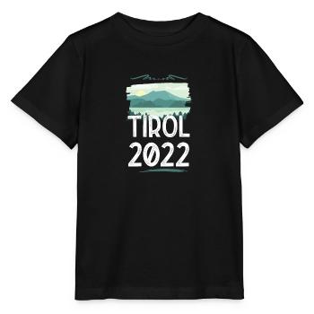 Tyrol 2022 - T-shirt bio MINI CREATOR Stanley/Stella Enfant - noir - Devant - Mikhail (115cm)