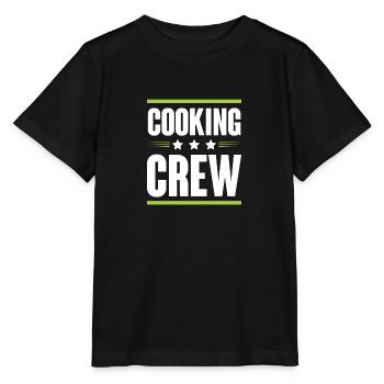 Équipe de cuisson - T-shirt bio MINI CREATOR Stanley/Stella Enfant - noir - Devant - Mikhail (115cm)