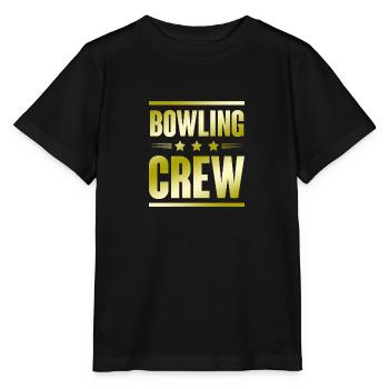 Équipe de bowling - T-shirt bio MINI CREATOR Stanley/Stella Enfant - noir - Devant - Mikhail (115cm)