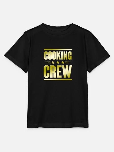 Cooking Crew - Stanley/Stella Kinder T-Shirt MINI CREATOR  - Schwarz