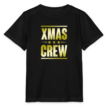 Xmas Crew - Stanley/Stella Kinder T-Shirt MINI CREATOR  - Schwarz - Vorne - Mikhail (115cm)