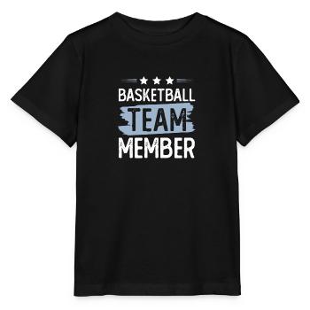 Équipe de basket-ball - T-shirt bio MINI CREATOR Stanley/Stella Enfant - noir - Devant - Mikhail (115cm)