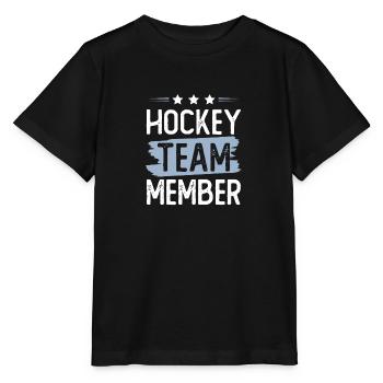 Hockey Team - Stanley/Stella MINI CREATOR Kids’ T-Shirt - black - Front - Mikhail (115cm)
