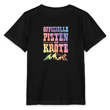 Ofizielle Pisten Kröte - Stanley/Stella Kinder T-Shirt MINI CREATOR  - Schwarz - Vorne - Mikhail (115cm)