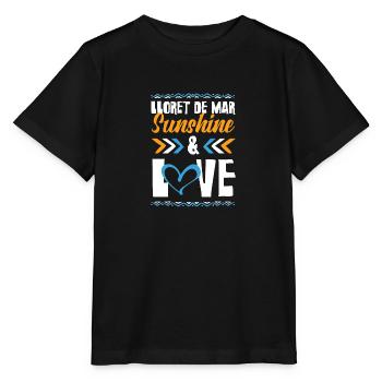 Lloret De Mar Love - T-shirt bio MINI CREATOR Stanley/Stella Enfant - noir - Devant - Mikhail (115cm)