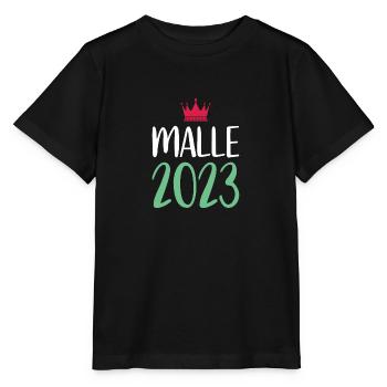 Malle 2023 - T-shirt bio MINI CREATOR Stanley/Stella Enfant - noir - Devant - Mikhail (115cm)