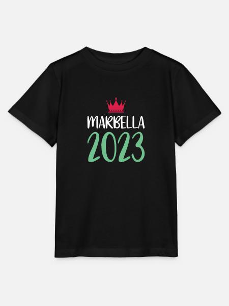 Marbella 2023 - Stanley/Stella Kinder T-Shirt MINI CREATOR - Schwarz