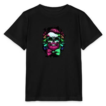 JGA Crew Skeleton Bachelor Bachelor Stag Party - Stanley/Stella MINI CREATOR Kids’ T-Shirt - black - Front - Mikhail (115cm)