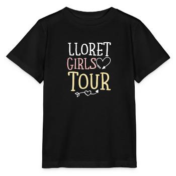 Lloret De Mar Girls Tour - Stanley/Stella Kinder T-Shirt MINI CREATOR  - Schwarz - Vorne - Mikhail (115cm)
