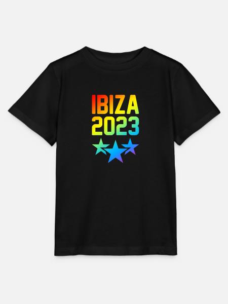 Ibiza 2023 - Stanley/Stella Kinder T-Shirt MINI CREATOR - Schwarz