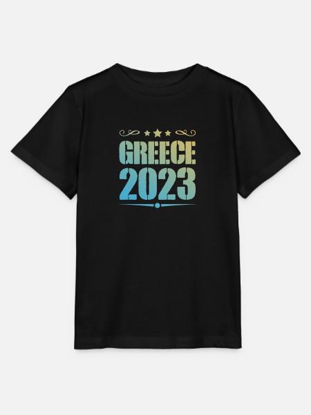 Greece 2023 - Stanley/Stella Kinder T-Shirt MINI CREATOR - Schwarz