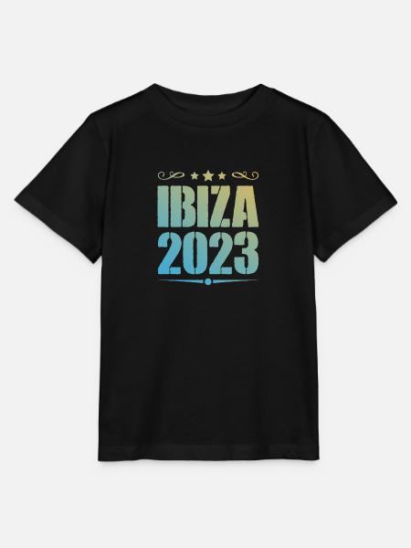 Ibiza 2023 - Stanley/Stella Kinder T-Shirt MINI CREATOR  - Schwarz