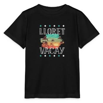 Tourisme Lloret De Mar - T-shirt bio MINI CREATOR Stanley/Stella Enfant - noir - Devant - Mikhail (115cm)